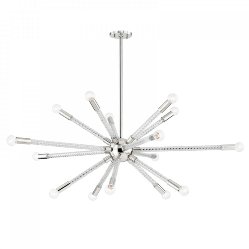Mitzi 15 Light Chandelier H256815 PN