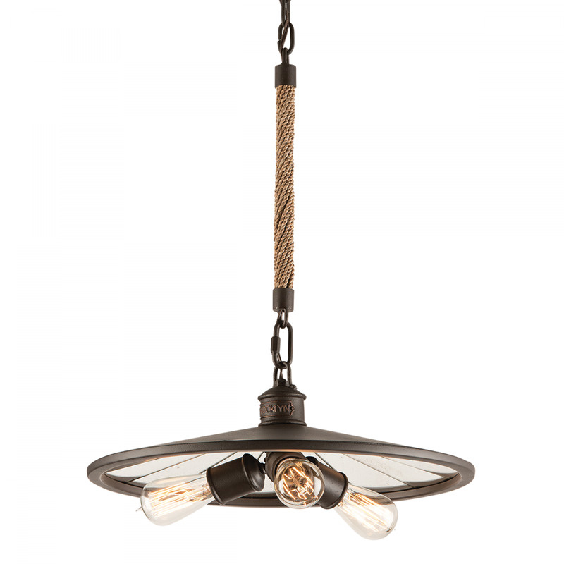 Troy Brooklyn Pendant F3145 HBZ
