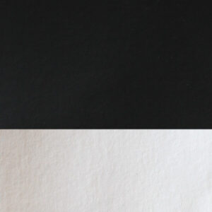 Oval Hardback Lampshade - Black Parchment with soft silver back