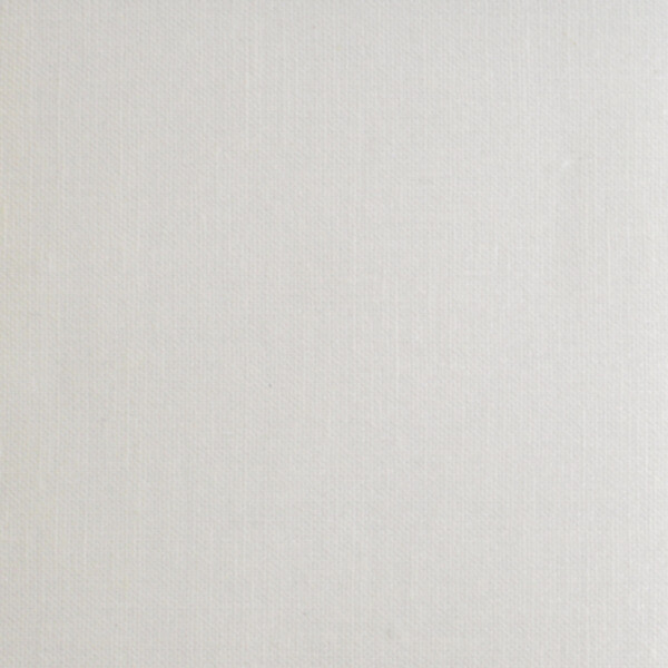 Deep Taper Hardback Lampshade - Natural Cotton Covered with Clear Vinyl Coating