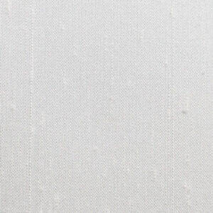 Retro Drum Hardback Lampshade - Silk Shantung in White