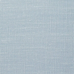 Retro Drum Hardback Lampshade - Light Blue Powder Linen