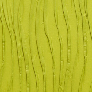 Cone Hardback Lampshade - Citron Pleated Kraft Paper