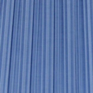 Cone Hardback Lampshade - Cornflower Blue Mushroom Pleat