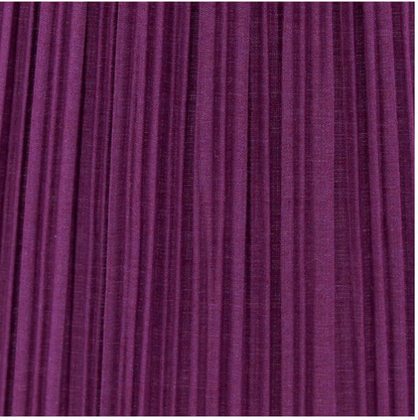 Cone Hardback Lampshade - Plum Mushroom Pleat