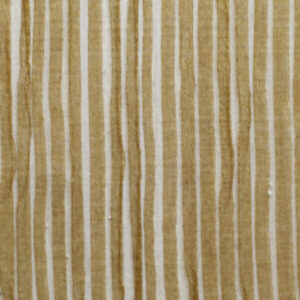 Retro Drum Hardback Lampshade - Gold Pleated Organza