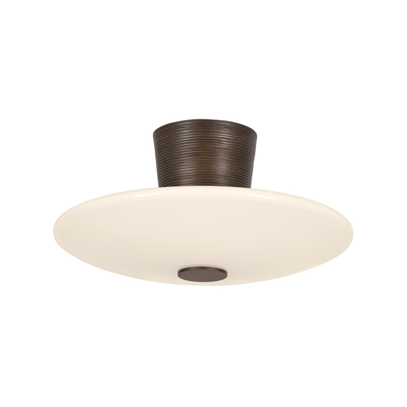 Troy Albus Semi Flush C5016 BRL