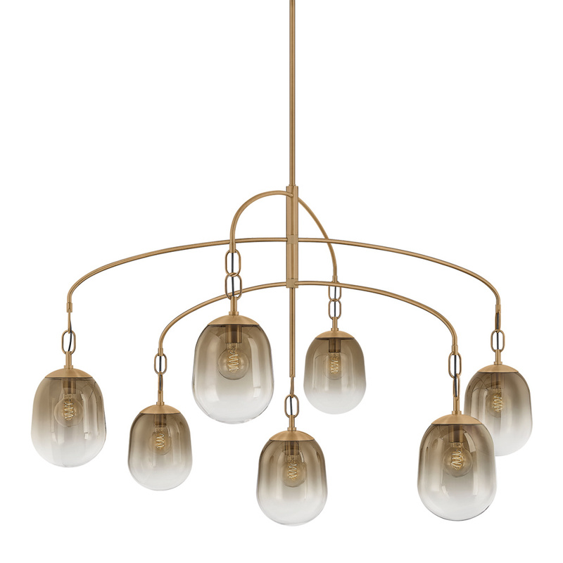 Troy Harvey Chandelier F2559 PBR