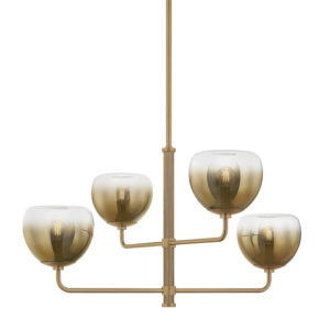Troy August Chandelier F3734 PBR