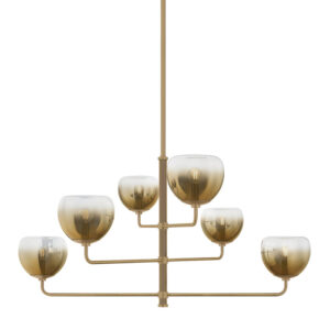 Troy August Chandelier F3745 PBR