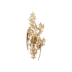 Currey Aviary Gold Wall Sconce, Left 5000 0281