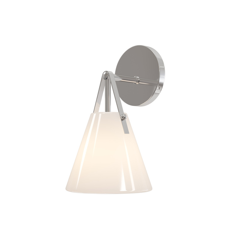 Currey Bronwen Nickel Bath Wall Sconce 5800 0073