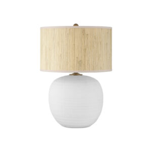 Currey Zena White Table Lamp 6000 1008