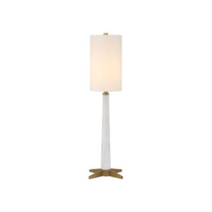 Currey Munroe White Table Lamp 6000 1016