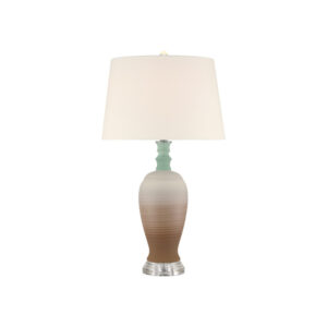 Currey Happy 80's Brown & Pale Blue Table Lamp 6000 1024