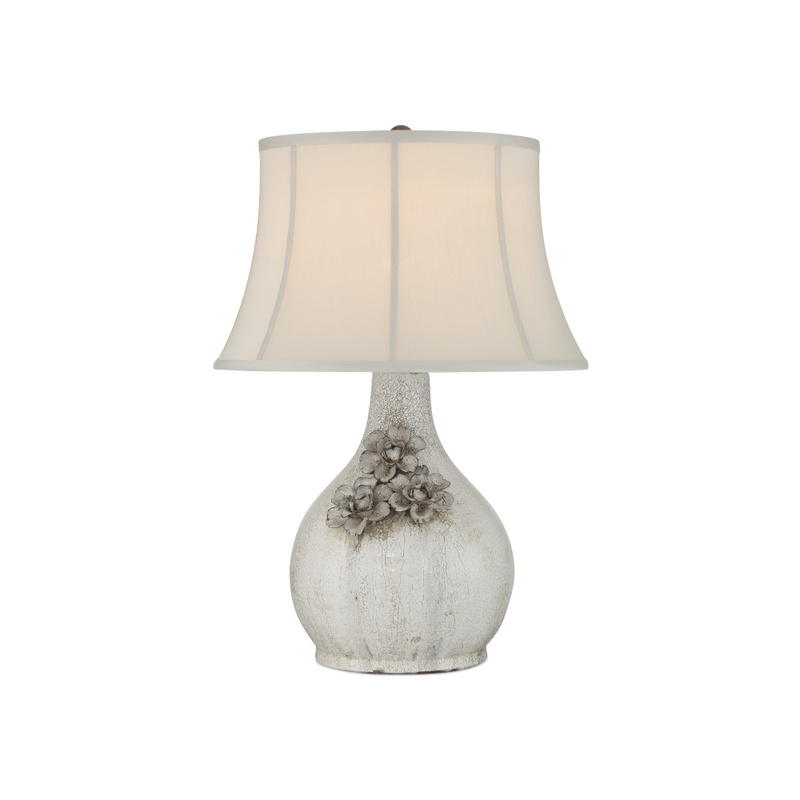 Currey Attar White Table Lamp 6000 1031