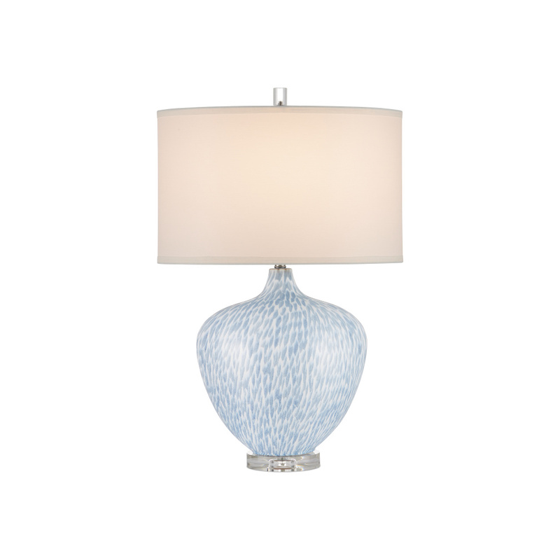 Currey Tinney Blue Table Lamp 6000 1040