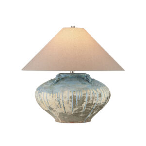 Currey Catania Antique Blue Drip Table Lamp 6000 1044