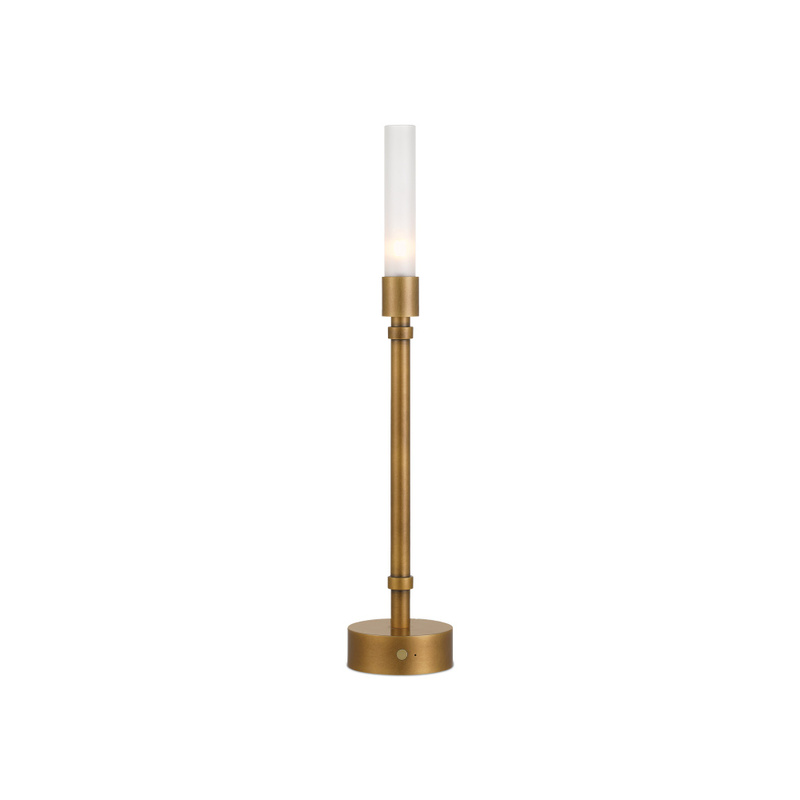 Currey Paseo Brass Cordless Table Lamp 6700 0013