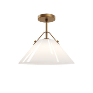 Currey Bronwen Brass Pendant 9000 1279