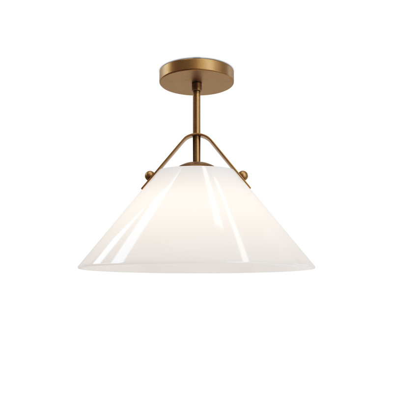 Currey Bronwen Brass Pendant 9000 1279