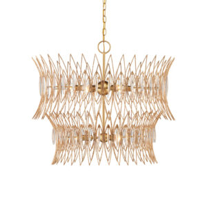 Currey Marquise Medium Gold Chandelier 9000 1287