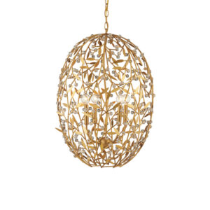 Currey Secret Garden Gold Chandelier 9000 1290