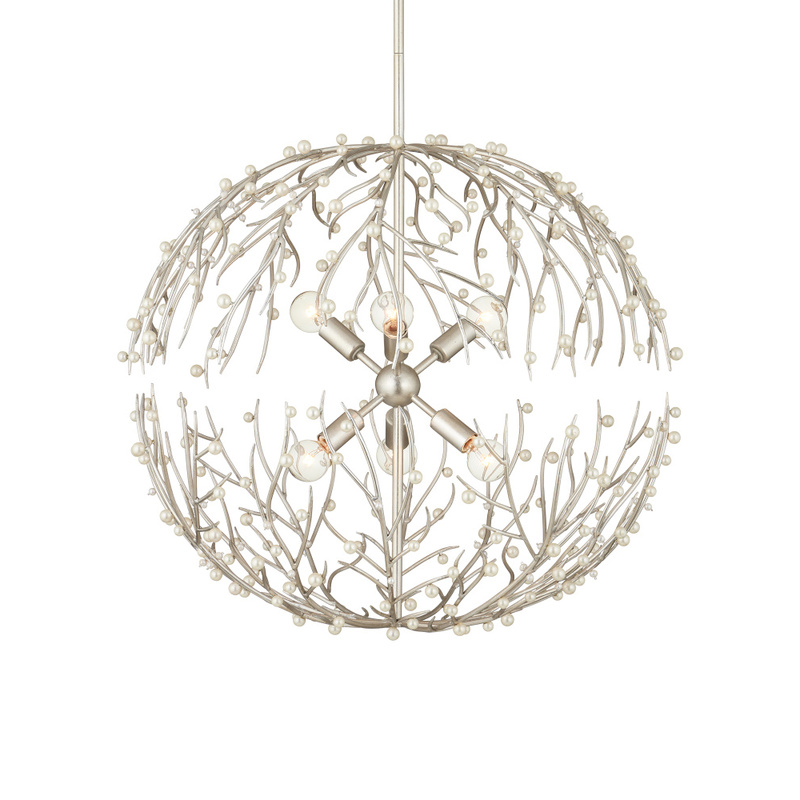 Currey Shinju Pearl Orb Chandelier 9000 1291