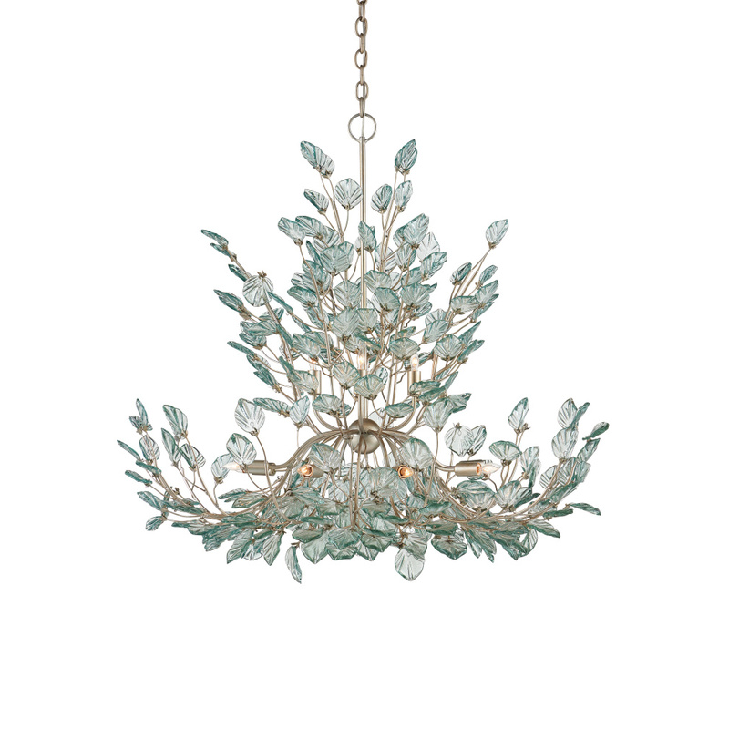 Currey Baobab Large Silver Chandelier 9000 1294