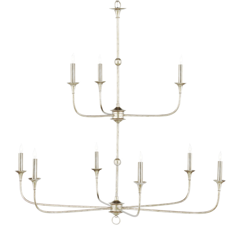 Currey Nottaway Two Tier Champagne Chandelier 9000 1313