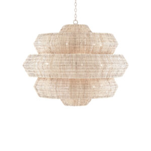 Currey Antibes Grande White Chandelier 9000 1315