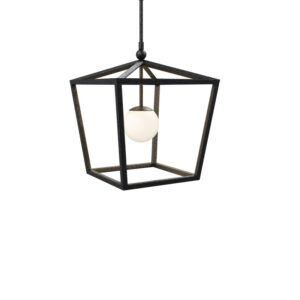 Currey Denison Medium Black Outdoor Lantern 9500 0025