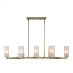 Uttermost Mistie 8 Light Linear Chandelier 21392