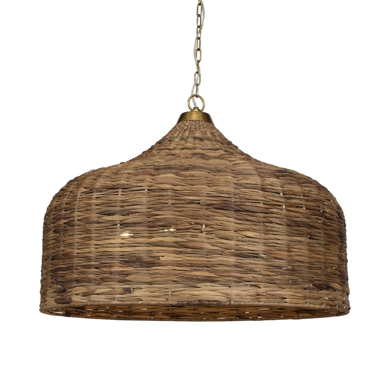 Uttermost Tauranga Seagrass 5 Light Pendant 21616