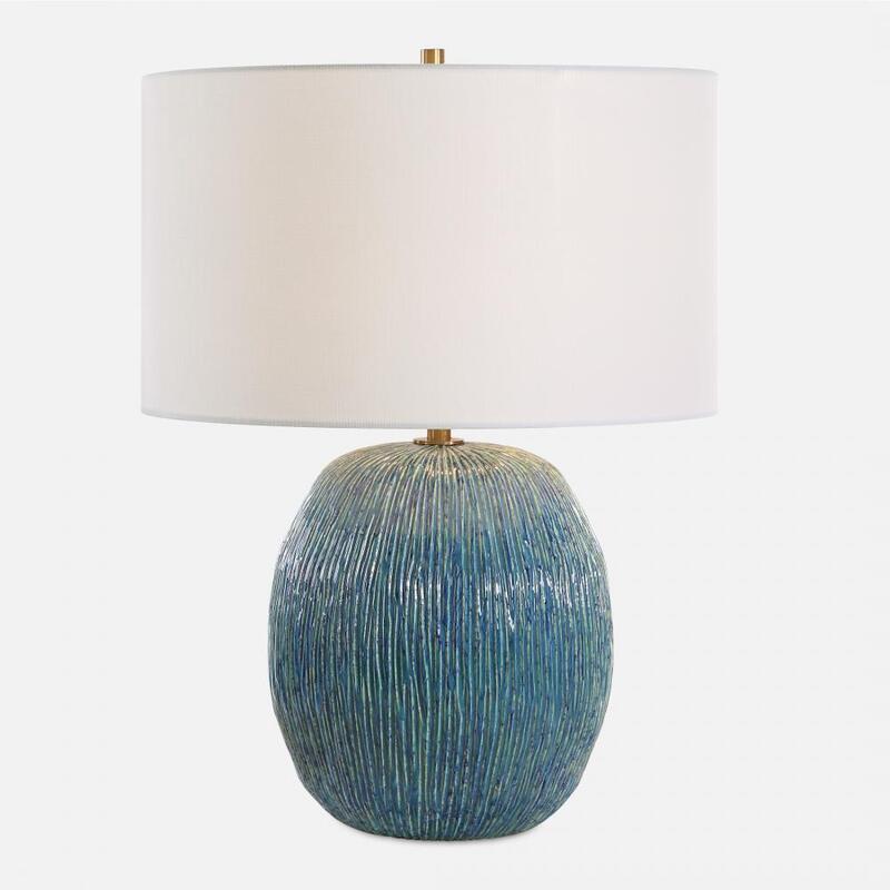 Uttermost Elysia Textured Table Lamp 30455 1