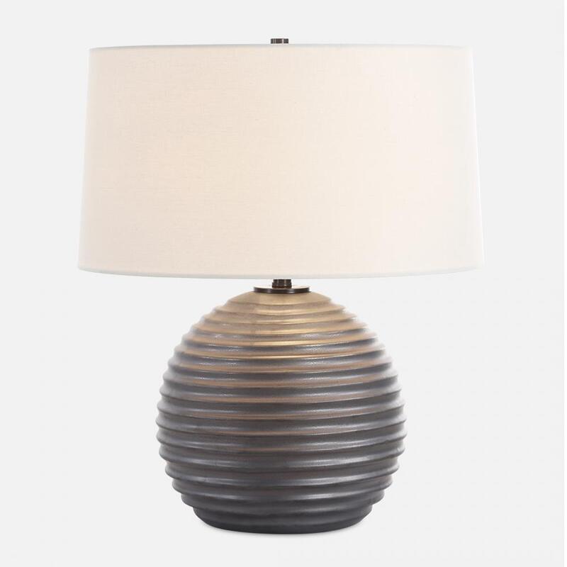 Uttermost Chelsom Ribbed Table Lamp 30458 1