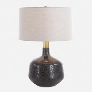 Uttermost Flanagan Mottled Gloss Table Lamp 30470