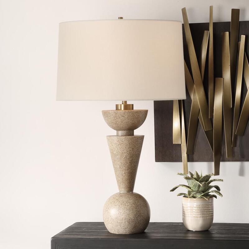 Uttermost Cullum Geometric Table Lamp 30475