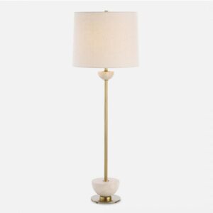 Uttermost Hemisphere Brass Buffet Lamp 30481 1