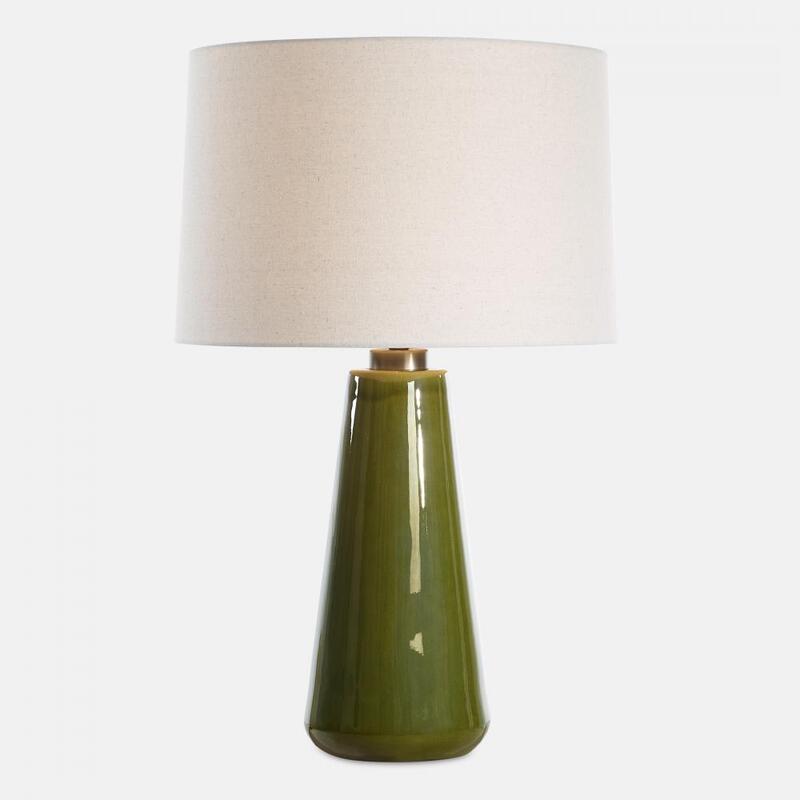 Uttermost Kelley Moss Green Table Lamp 30509