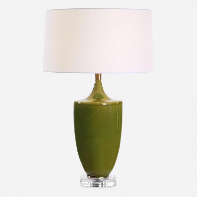 Uttermost Adela Moss Green Table Lamp 30510 1