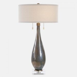 Uttermost Cardoni Smoke Table Lamp 30518