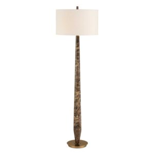 Uttermost Tyree Brown Marble Floor Lamp 30553