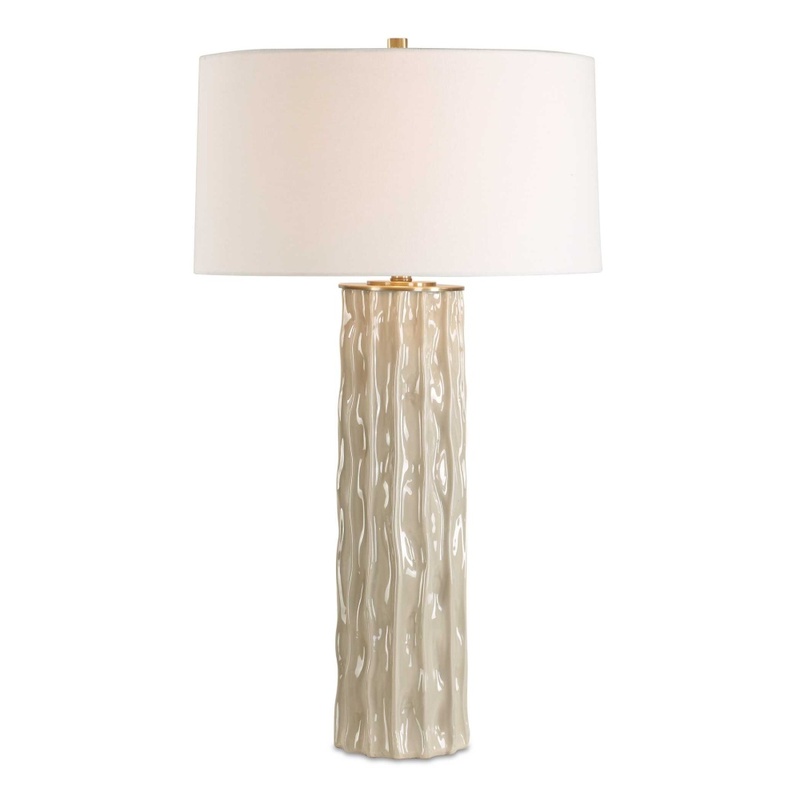 Uttermost Parilli Taupe Gray Table Lamp 30555