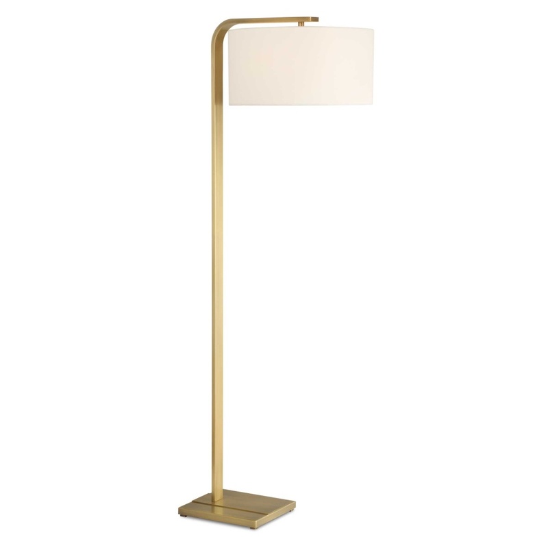 Uttermost Laight Antique Brass Floor Lamp 30561