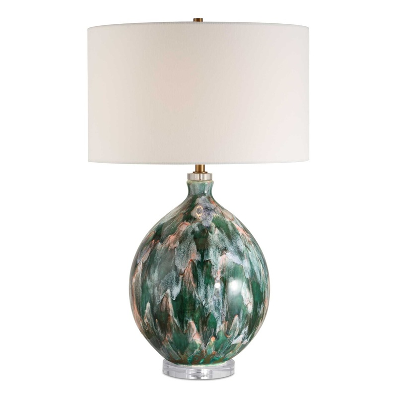 Uttermost Mihaela Drip Glaze Table Lamp 30570
