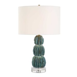 Uttermost Bonaire Teal Blue Table Lamp 30572
