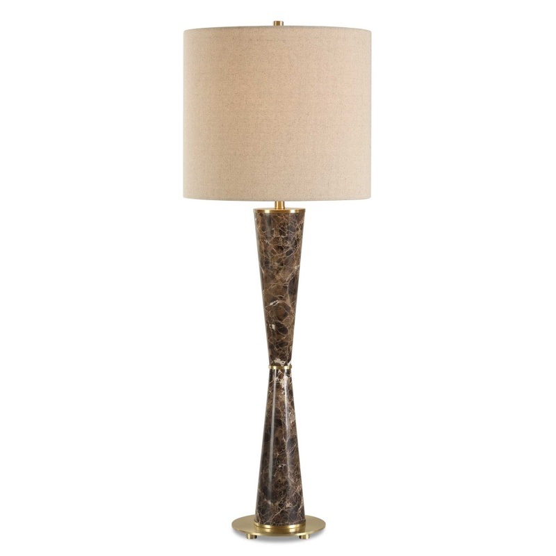 Uttermost Jameson Marble Cones Table Lamp 30579