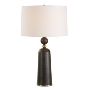 Uttermost McQuinn Dark Walnut Table Lamp 30588