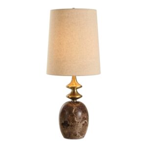 Uttermost Percy Brown Marble Buffet Lamp 30593